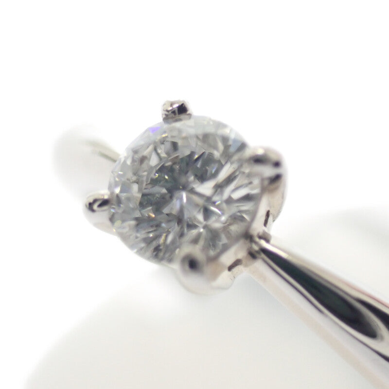 Pt900 デザイン ジュエリー 8号 リング Pt900プラチナ ダイヤモンド レディース【中古】【Aランク】