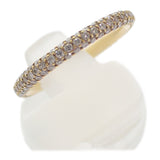 デザインジュエリー フルダイヤ エタニティ 11.5号 リング K18イエローゴールド ダイヤモンド ダイヤモンド レディース【中古】【Aランク】