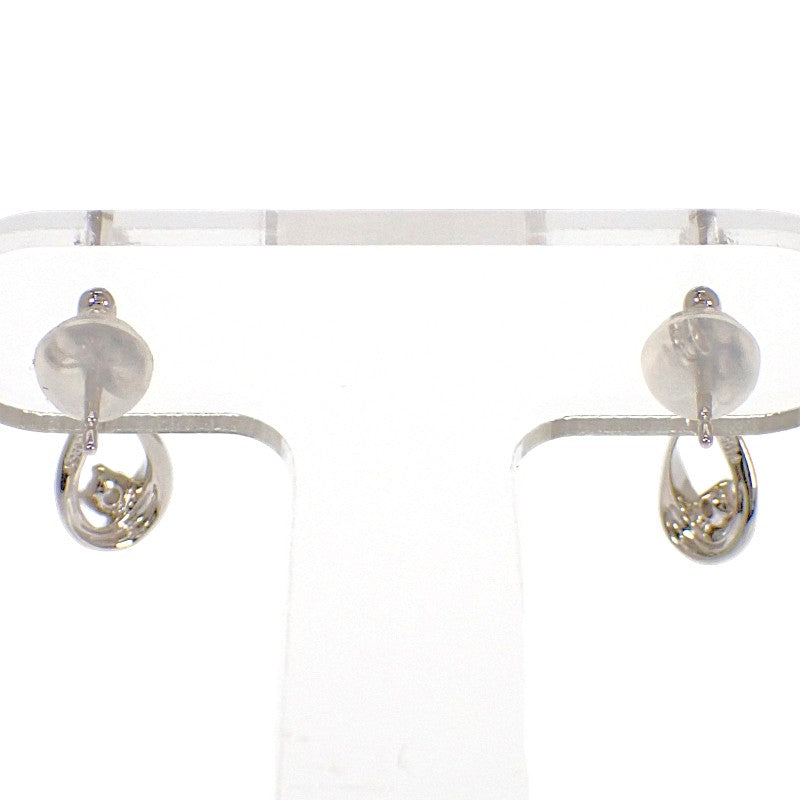 凡登姆 VANDOME 水滴耳環 Pt950鉑金 Pt900鉑金 鑽石 女士【中古】【A級品】