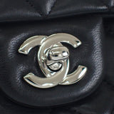 シャネル CHANEL ミニ クラシック ハンドバッグ A69900-Y04059-94305 ショルダーバッグ ラムスキン ブラック シルバー金具 レディース【中古】【Aランク】
