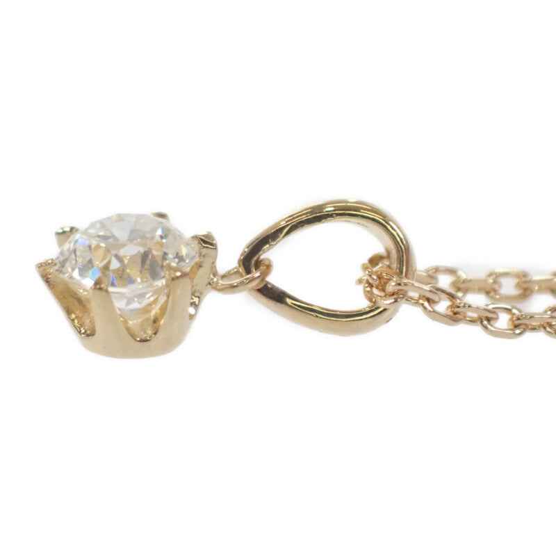 デザインジュエリー ネックレス K18イエローゴールド ダイヤモンド レディース【中古】【Aランク】