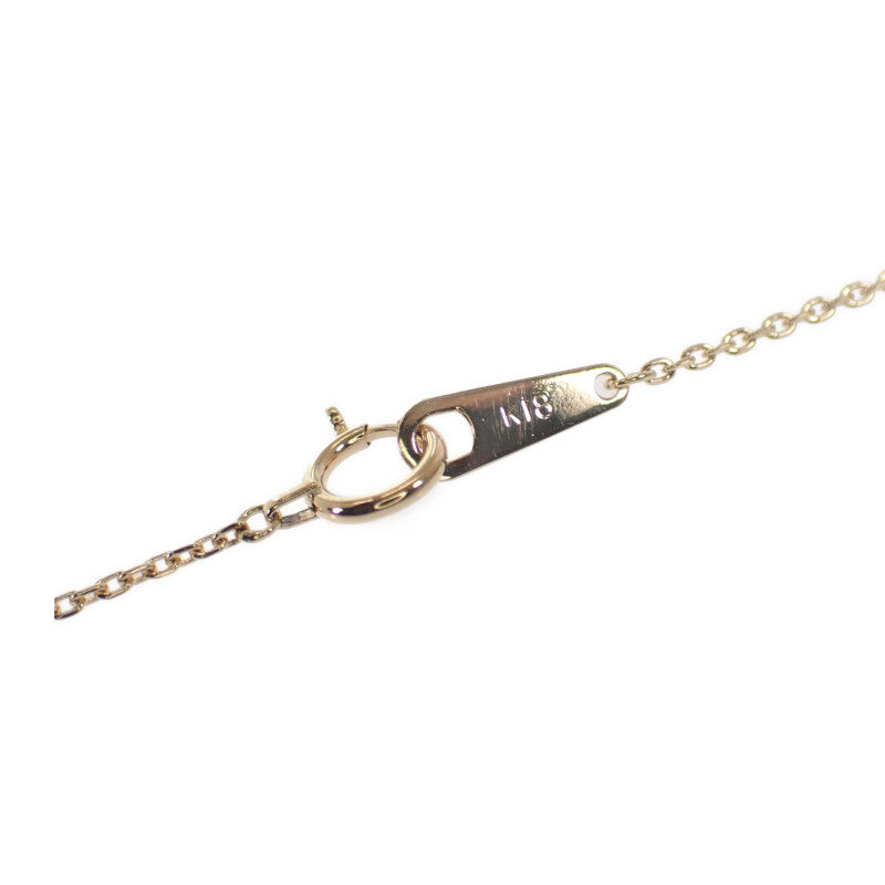 デザインジュエリー ネックレス K18イエローゴールド ダイヤモンド レディース【中古】【Aランク】