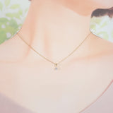 【中古】 デザインジュエリー ネックレス K18イエローゴールド ダイヤモンド レディース【Aランク】