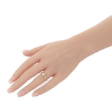 デザインジュエリー 15号 リング K18イエローゴールド ダイヤモンド レディース【中古】【Aランク】