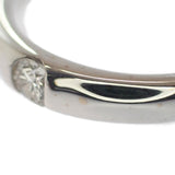 【中古】 デザイン ジュエリー リング K18ホワイトゴールド 12号 ダイヤモンド レディース メンズ ユニセックス【Aランク】