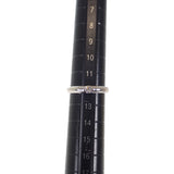 【中古】 デザイン ジュエリー リング K18ホワイトゴールド 12号 ダイヤモンド レディース メンズ ユニセックス【Aランク】