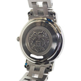 【商談中/対象者以外注文不可】エルメス HERMES クリッパー ナクレ CL4.230 腕時計 ステンレススチール クオーツ ホワイトシェル文字盤 レディース【中古】【Aランク】