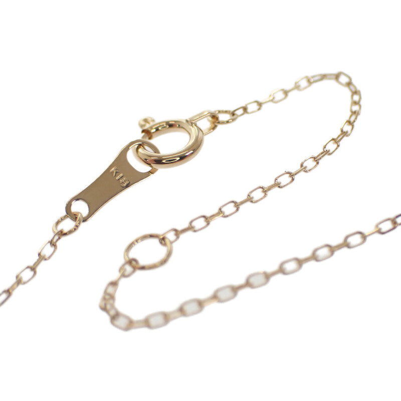 デザインジュエリー ネックレス K18イエローゴールド ダイヤモンド レディース【中古】【Aランク】