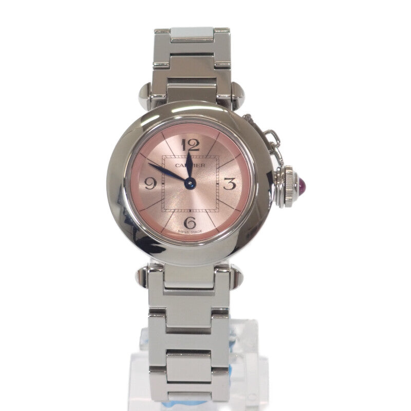 カルティエ CARTIER ミスパシャ W3140008 腕時計 ステンレススチール 