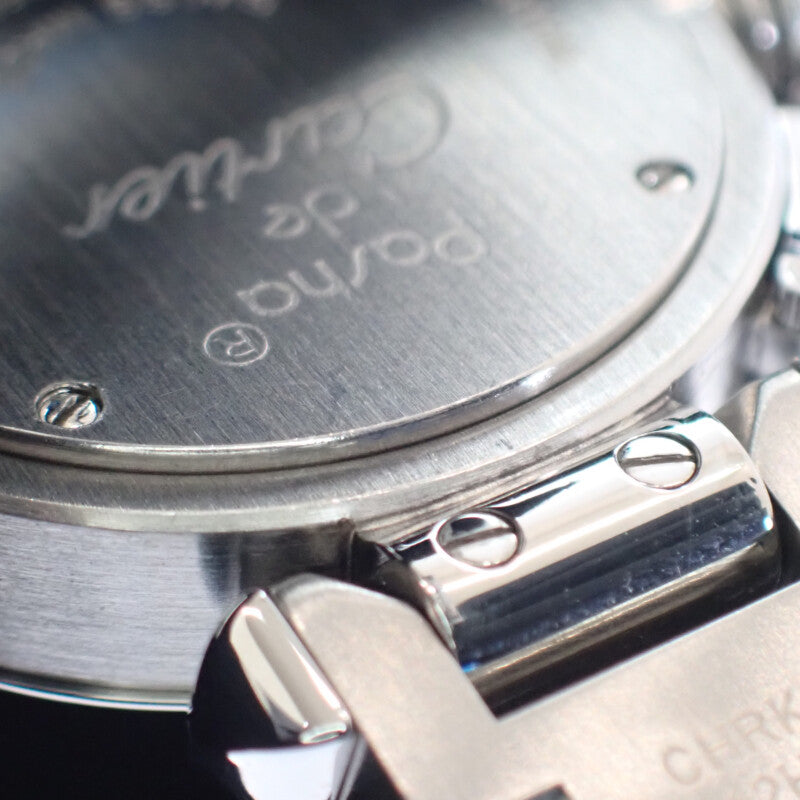 カルティエ CARTIER ミスパシャ W3140008 腕時計 ステンレススチール ピンク クオーツ ピンク文字盤 レディース【中古】【Aランク】