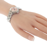 カルティエ CARTIER ミスパシャ W3140008 腕時計 ステンレススチール ピンク クオーツ ピンク文字盤 レディース【中古】【Aランク】