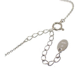 ヨンドシー 4℃ スクエア モチーフ ネックレス K18ホワイトゴールド ダイヤモンド レディース【中古】【Aランク】