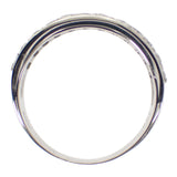 Pt850 デザイン ジュエリー 15号 リング Pt850プラチナ ダイヤモンド レディース【中古】【Aランク】