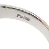 Pt900 デザイン ジュエリー 11号 リング Pt900プラチナ ダイヤモンド レディース【中古】【Aランク】