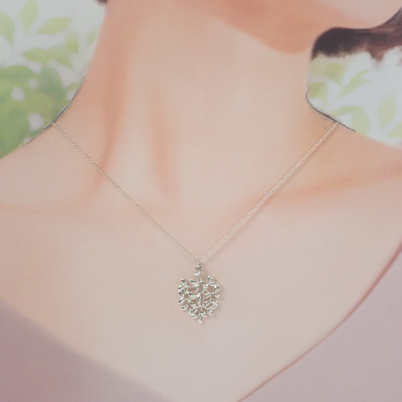 ティファニー TIFFANY&Co. オリーブリーフペンダント パロマ・ピカソ スモール 60022320 ネックレス スターリングシルバー レディース【中古】【Aランク】