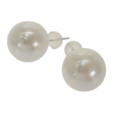 デザインジュエリー スタッド ピアス パール K18ホワイトゴールド レディース【中古】【ABランク】