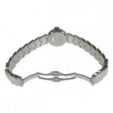 ブルガリ BVLGARI ピッコラ・ルチェア 腕時計 ステンレススチール シルバー クオーツ ブラック文字盤 レディース【中古】【Aランク】