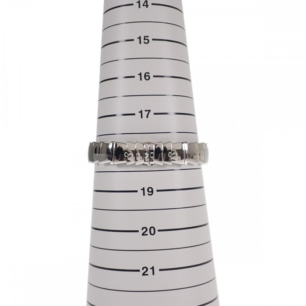 ブルガリ BVLGARI ピッコラ・ルチェア 腕時計 ステンレススチール シルバー クオーツ ブラック文字盤 レディース【中古】【Aランク】