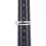 【中古】 デザイン ジュエリー リング Pt900プラチナ 9号 ダイヤモンド レディース【Aランク】