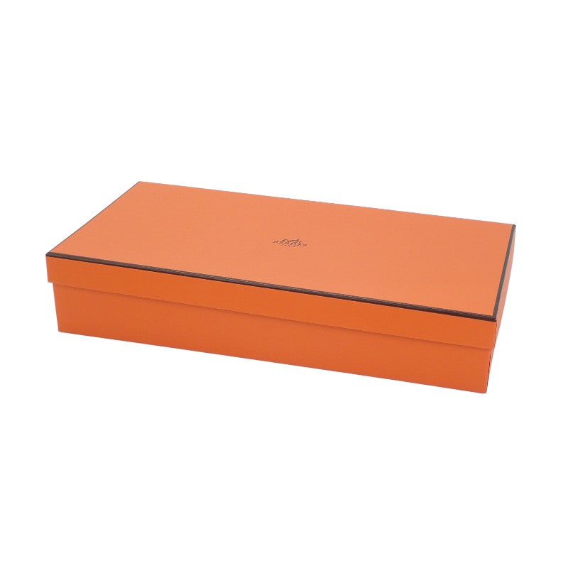 エルメス HERMES ユニ・ブロデ H393700T_04 マフラー カシミヤ グレー レディース メンズ ユニセックス【中古】【Aランク】