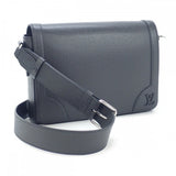 ルイヴィトン LOUIS VUITTON ニュー・フラップ メッセンジャー M30807 ショルダーバッグ タイガ ノワール ブラック メンズ【中古】【ABランク】