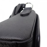 ルイヴィトン LOUIS VUITTON ニュー・フラップ メッセンジャー M30807 ショルダーバッグ タイガ ノワール ブラック メンズ【中古】【ABランク】