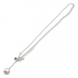 エルメス HERMES エクスリブリスPM ネックレス K18ピンクゴールド シルバー925 レディース【中古】【SAランク】