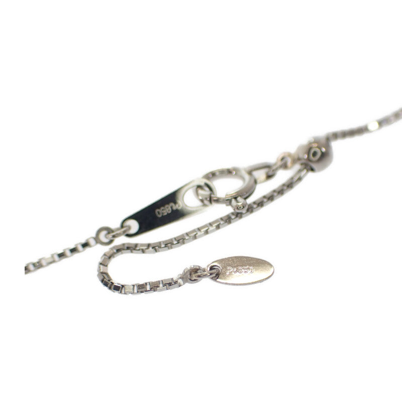 【中古】 Pt850/900 デザインジュエリー ダンシングストーン ネックレス Pt900プラチナ ダイヤモンド レディース【Aランク】