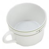 エルメス HERMES リズムカップ&ソーサー ペア 4416P2 食器 陶器 ホワイト グリーン レッド レディース【中古】【Sランク】