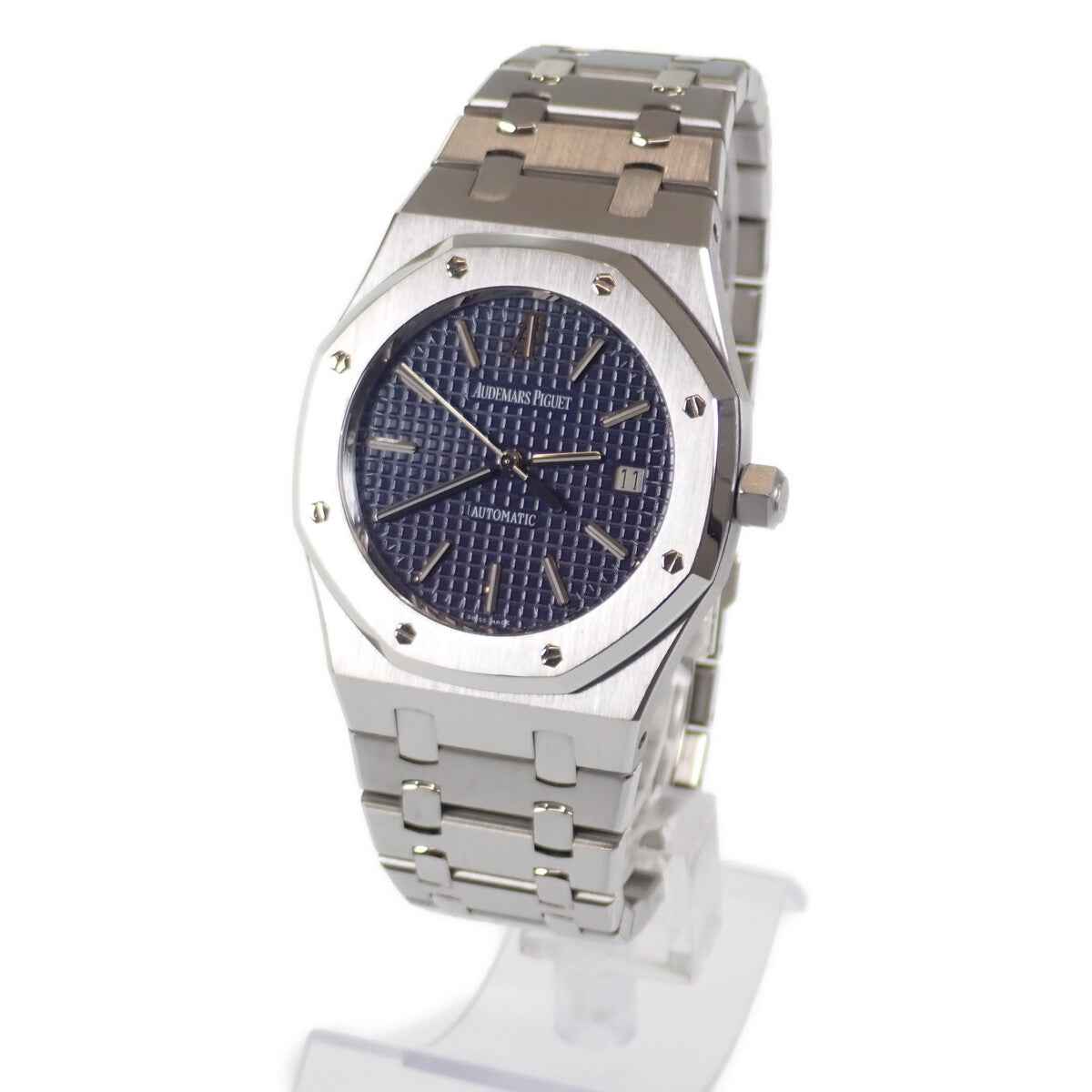 オーデマ・ピゲ AUDEMARS PIGUET ロイヤルオーク F番 15300ST.OO.1220ST.02 腕時計 ステンレススチール 自動巻き ブルー文字盤 メンズ【中古】【Aランク】433637