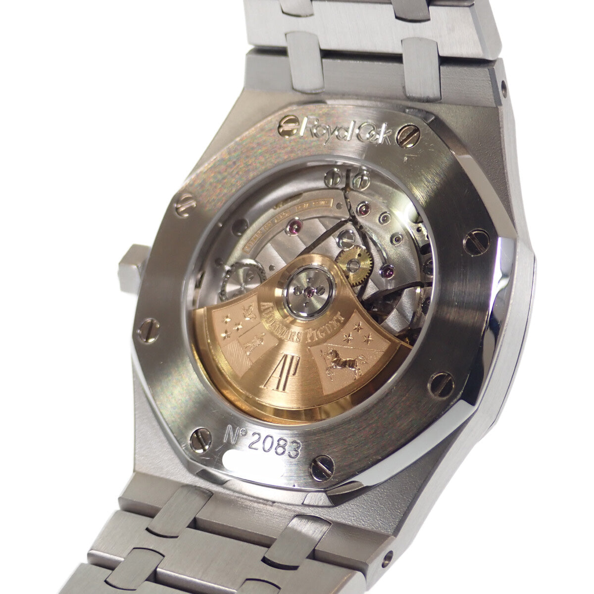 オーデマ・ピゲ AUDEMARS PIGUET ロイヤルオーク F番 15300ST.OO.1220ST.02 腕時計 ステンレススチール 自動巻き ブルー文字盤 メンズ【中古】【Aランク】