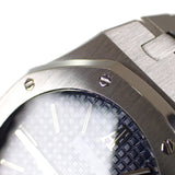 オーデマ・ピゲ AUDEMARS PIGUET ロイヤルオーク 15300ST.OO.1220ST.02 腕時計 ステンレススチール 自動巻き ブルー文字盤 メンズ【中古】【Aランク】433637