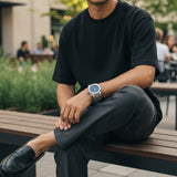 オーデマ・ピゲ AUDEMARS PIGUET ロイヤルオーク 15300ST.OO.1220ST.02 腕時計 ステンレススチール 自動巻き ブルー文字盤 メンズ【中古】【Aランク】433637