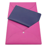 エルメス HERMES カルヴィGM クラッチバッグ ヴォーエプソン マグノリア ブルーサフィール レディース【中古】【Aランク】