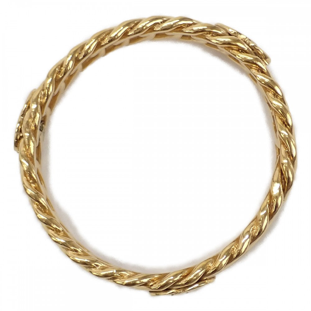 シャネル CHANEL ココマーク バングル GP ゴールド レディース【中古】【ABランク】