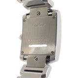 カルティエ CARTIER タンクフランセーズ SM W51028Q3 腕時計 ステンレススチール クオーツ ピンクシェル文字盤 レディース【中古】【Aランク】