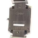 カルティエ CARTIER タンクフランセーズ SM W51008Q3 腕時計 ステンレススチール クオーツ ホワイト文字盤 レディース【中古】【Aランク】