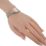 オメガ OMEGA コンステレーションミニ アイリス 1367.79 腕時計 ステンレススチール イエローゴールド クオーツ ホワイトシェル文字盤 レディース【中古】【ABランク】