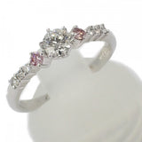 【Aランク】 デザインジュエリー リング Pt1000プラチナ ダイヤモンド ダイヤモンド レディース【ISEYA】