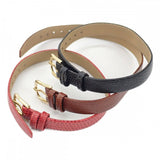 ミキモト MIKIMOTO パール ウォッチ 腕時計 GP レザー クオーツ ホワイトシェル文字盤【中古】【ABランク】