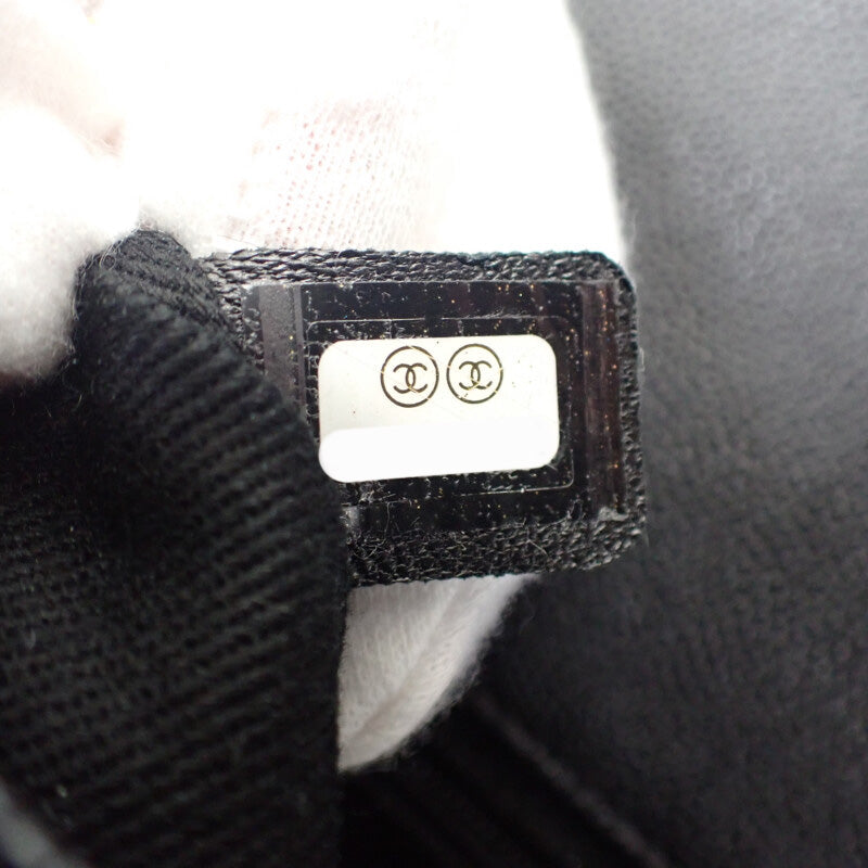 香奈兒 CHANEL Coco Handle XS A92990 手提包 魚子醬皮革 黑色 金色金屬配件 女士【中古】【A級】