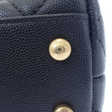 シャネル CHANEL ココハンドル XS A92990 ハンドバッグ キャビアスキン ブラック ゴールド金具 レディース【中古】【Aランク】