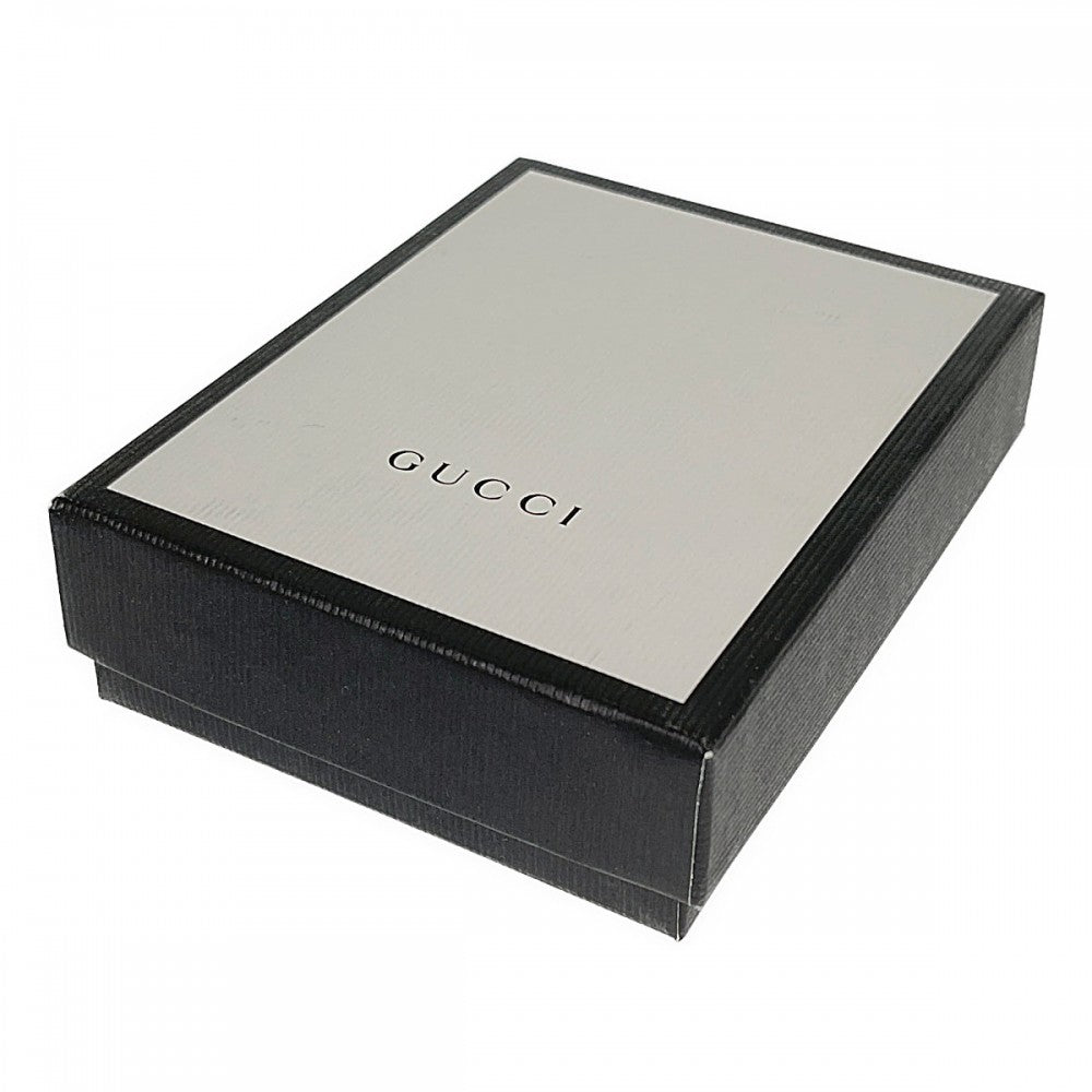 グッチ GUCCI グッチシマ 386862 カードケース レザー ブラウン メンズ レディース【中古】【Aランク】