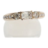 デザイン ジュエリー 12号 リング K18イエローゴールド ダイヤモンド レディース【中古】【Aランク】