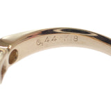 デザイン ジュエリー 12号 リング K18イエローゴールド ダイヤモンド レディース【中古】【Aランク】