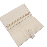 エルメス HERMES ベアンスフレ 長財布 シェブルミゾル アイボリー ホワイト ナタ ゴールド金具 レディース メンズ【中古】【SAランク】