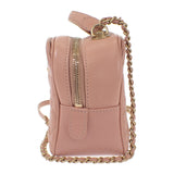 シャネル CHANEL ヴァニティケース A57905-Y83940 2WAYバッグ ラムスキン ピンク ゴールド金具 レディース【中古】【ABランク】