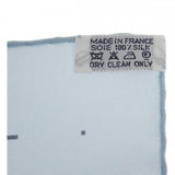 エルメス HERMES カレ90 銀座店10周年記念限定 スカーフ シルク ブルー レディース【中古】【Aランク】