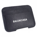 バレンシアガ BALENCIAGA CASH CARD HOLDER キャッシュカードホルダー 5938121IZIM1090 カードケース カーフ ブラック メンズ レディース【中古】【Sランク】