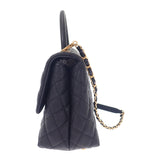 シャネル CHANEL ココハンドル29 トップハンドル ラージ A92991B0506894305 2WAYバッグ ハンドバッグ ショルダーバッグ キャビアスキン ブラック ゴールド金具 レディース【中古】【Aランク】